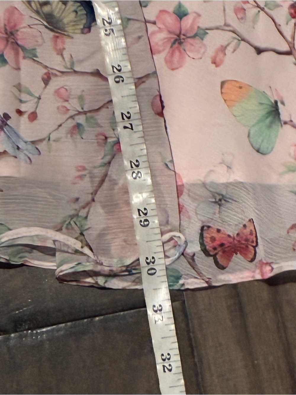 Steve Madden Kirsty Chasing Butterflies  Dress in Sweet Pink - Size Small - Picture 14 of 16